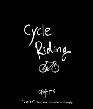 Spor poster / yarım yamalak eğlence illüstrasyon - vektör