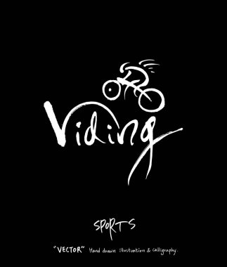 Spor poster / yarım yamalak eğlence illüstrasyon - vektör