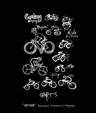 Spor poster / yarım yamalak eğlence illüstrasyon - vektör