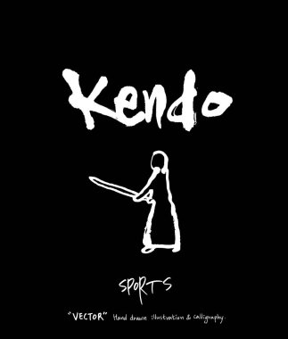 Spor poster / yarım yamalak eğlence illüstrasyon - vektör