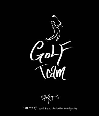 Spor poster / yarım yamalak eğlence illüstrasyon - vektör