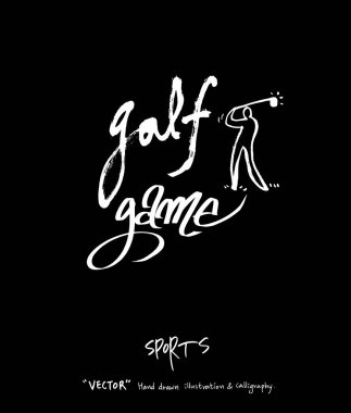 Spor poster / yarım yamalak eğlence illüstrasyon - vektör