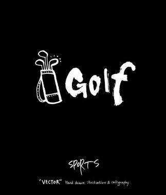 Spor poster / yarım yamalak eğlence illüstrasyon - vektör