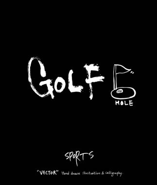 Spor poster / yarım yamalak eğlence illüstrasyon - vektör