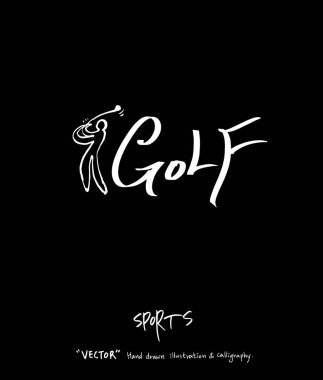 Spor poster / yarım yamalak eğlence illüstrasyon - vektör