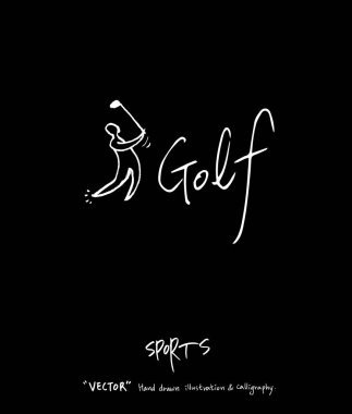 Spor poster / yarım yamalak eğlence illüstrasyon - vektör