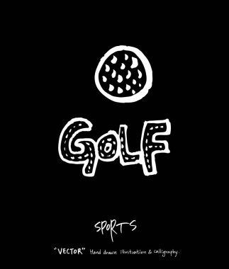 Spor poster / yarım yamalak eğlence illüstrasyon - vektör