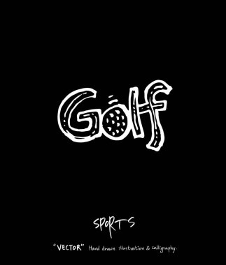 Spor poster / yarım yamalak eğlence illüstrasyon - vektör