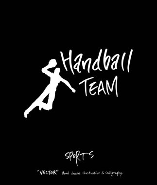 Çizilmiş spor ve eğlence illüstrasyon el - vektör