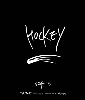 Çizilmiş spor ve eğlence illüstrasyon el - vektör