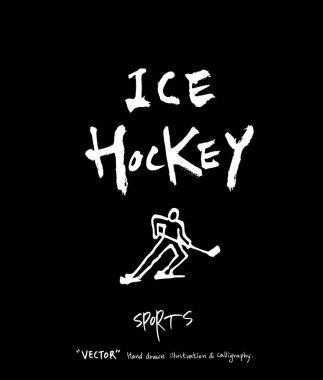 Çizilmiş spor ve eğlence illüstrasyon el - vektör