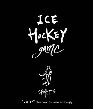 Çizilmiş spor ve eğlence illüstrasyon el - vektör