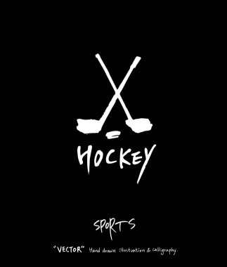 Çizilmiş spor ve eğlence illüstrasyon el - vektör