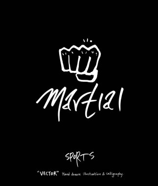 Spor arka plan illüstrasyon / vektör çizim / blackboard stili