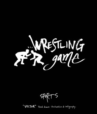 Spor arka plan illüstrasyon / vektör çizim / blackboard stili