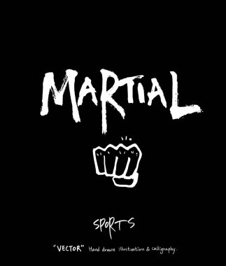 Spor arka plan illüstrasyon / vektör çizim / blackboard stili