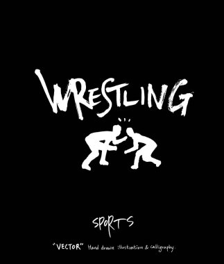 Spor arka plan illüstrasyon / vektör çizim / blackboard stili