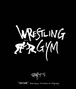 Spor arka plan illüstrasyon / vektör çizim / blackboard stili