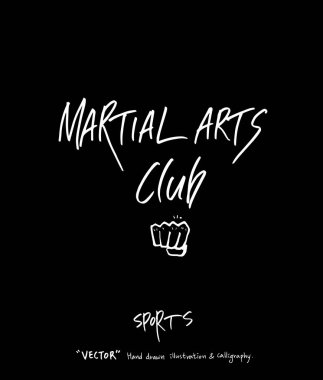 Spor arka plan illüstrasyon / vektör çizim / blackboard stili