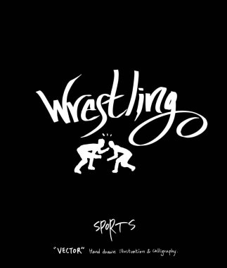 Spor arka plan illüstrasyon / vektör çizim / blackboard stili