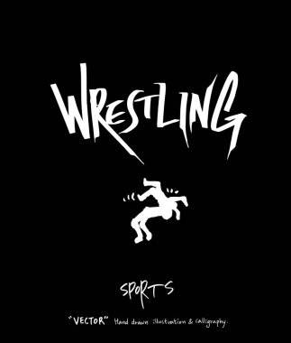 Spor arka plan illüstrasyon / vektör çizim / blackboard stili