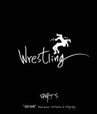 Spor arka plan illüstrasyon / vektör çizim / blackboard stili