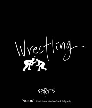 Spor arka plan illüstrasyon / vektör çizim / blackboard stili