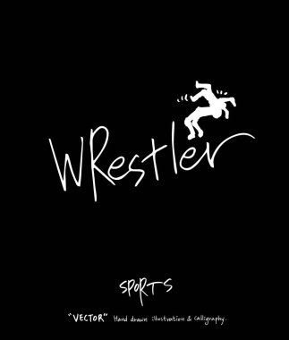 Spor arka plan illüstrasyon / vektör çizim / blackboard stili