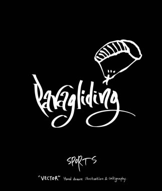 Spor arka plan illüstrasyon / vektör çizim / blackboard stili