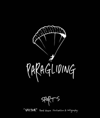 Spor arka plan illüstrasyon / vektör çizim / blackboard stili