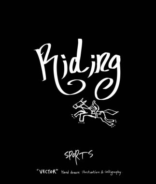 Spor arka plan illüstrasyon / vektör çizim / blackboard stili