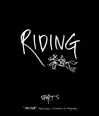 Spor arka plan illüstrasyon / vektör çizim / blackboard stili