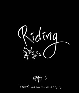 Spor arka plan illüstrasyon / vektör çizim / blackboard stili