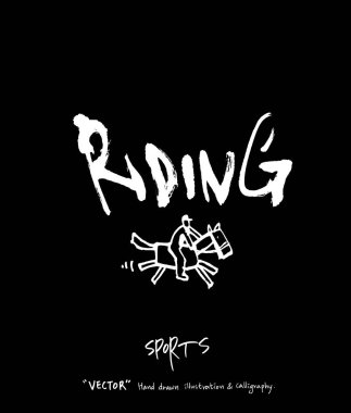 Spor arka plan illüstrasyon / vektör çizim / blackboard stili