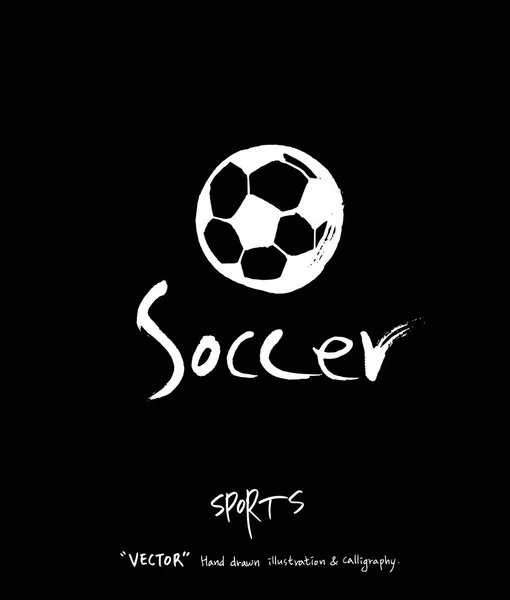 Illustration Fond Sport Illustration Vectorielle Style Tableau Noir — Image vectorielle