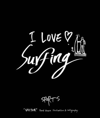 Spor arka plan illüstrasyon / vektör çizim / blackboard stili