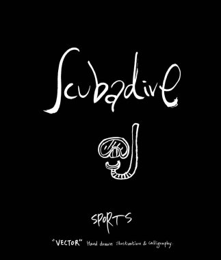 Spor arka plan illüstrasyon / vektör çizim / blackboard stili