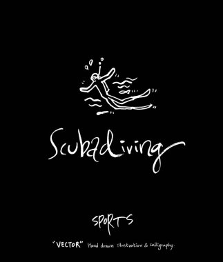 Spor arka plan illüstrasyon / vektör çizim / blackboard stili