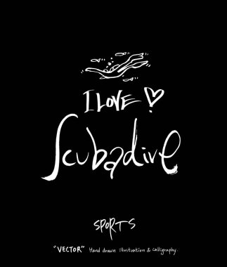 Spor arka plan illüstrasyon / vektör çizim / blackboard stili