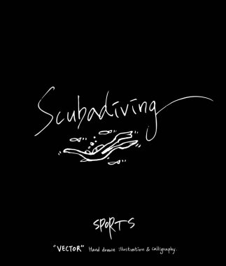 Spor arka plan illüstrasyon / vektör çizim / blackboard stili