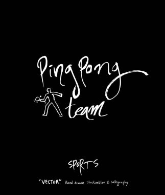 Spor arka plan illüstrasyon / vektör çizim / blackboard stili