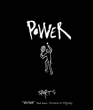 Spor arka plan illüstrasyon / vektör çizim / blackboard stili