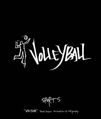 Spor arka plan illüstrasyon / vektör çizim / blackboard stili