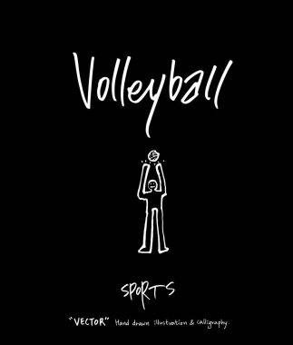 Spor arka plan illüstrasyon / vektör çizim / blackboard stili