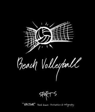 Spor arka plan illüstrasyon / vektör çizim / blackboard stili