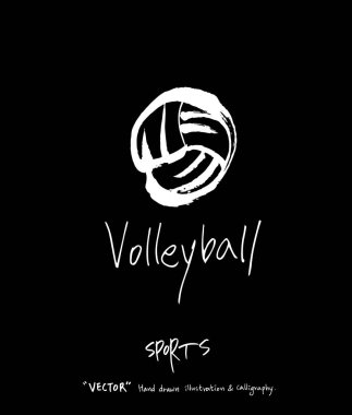 Spor arka plan illüstrasyon / vektör çizim / blackboard stili