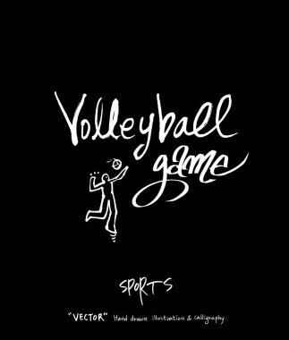 Spor arka plan illüstrasyon / vektör çizim / blackboard stili