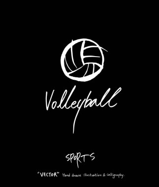 Spor arka plan illüstrasyon / vektör çizim / blackboard stili