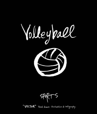 Spor arka plan illüstrasyon / vektör çizim / blackboard stili