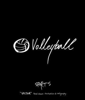 Spor arka plan illüstrasyon / vektör çizim / blackboard stili